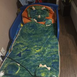 Toddler Bed With Mattress (temperpedic) 
