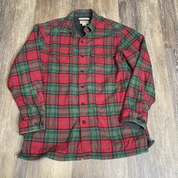 LL Bean Fleece Lined Shirt