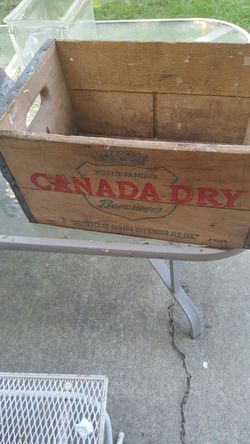 Antique crate.