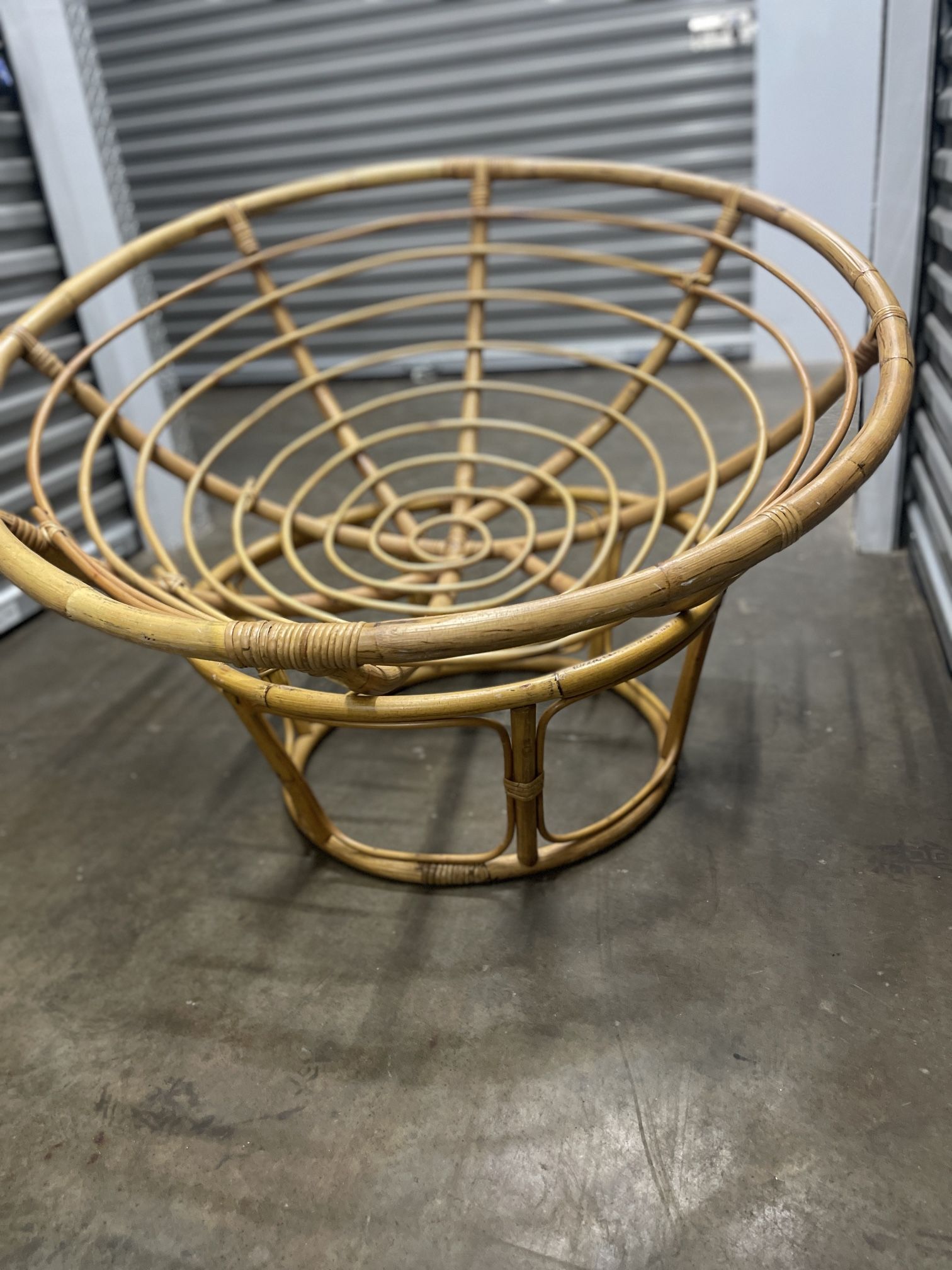 Swivel Wicker Lounge Two Chairs Frames
