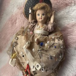 Antique Pin Cushion Doll