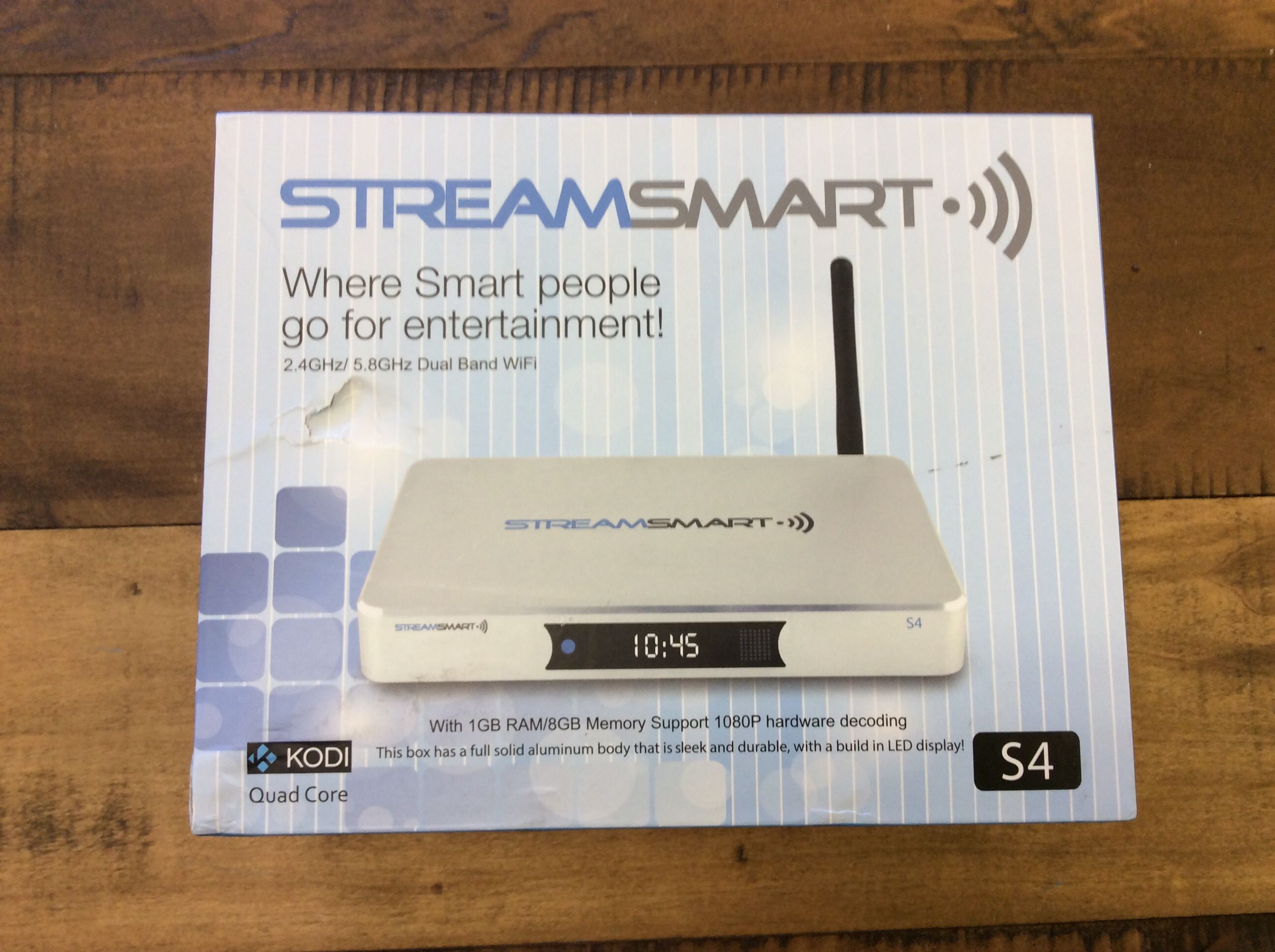 StreamSmart TV S4 WiFi HDMI High Speed Quad Core