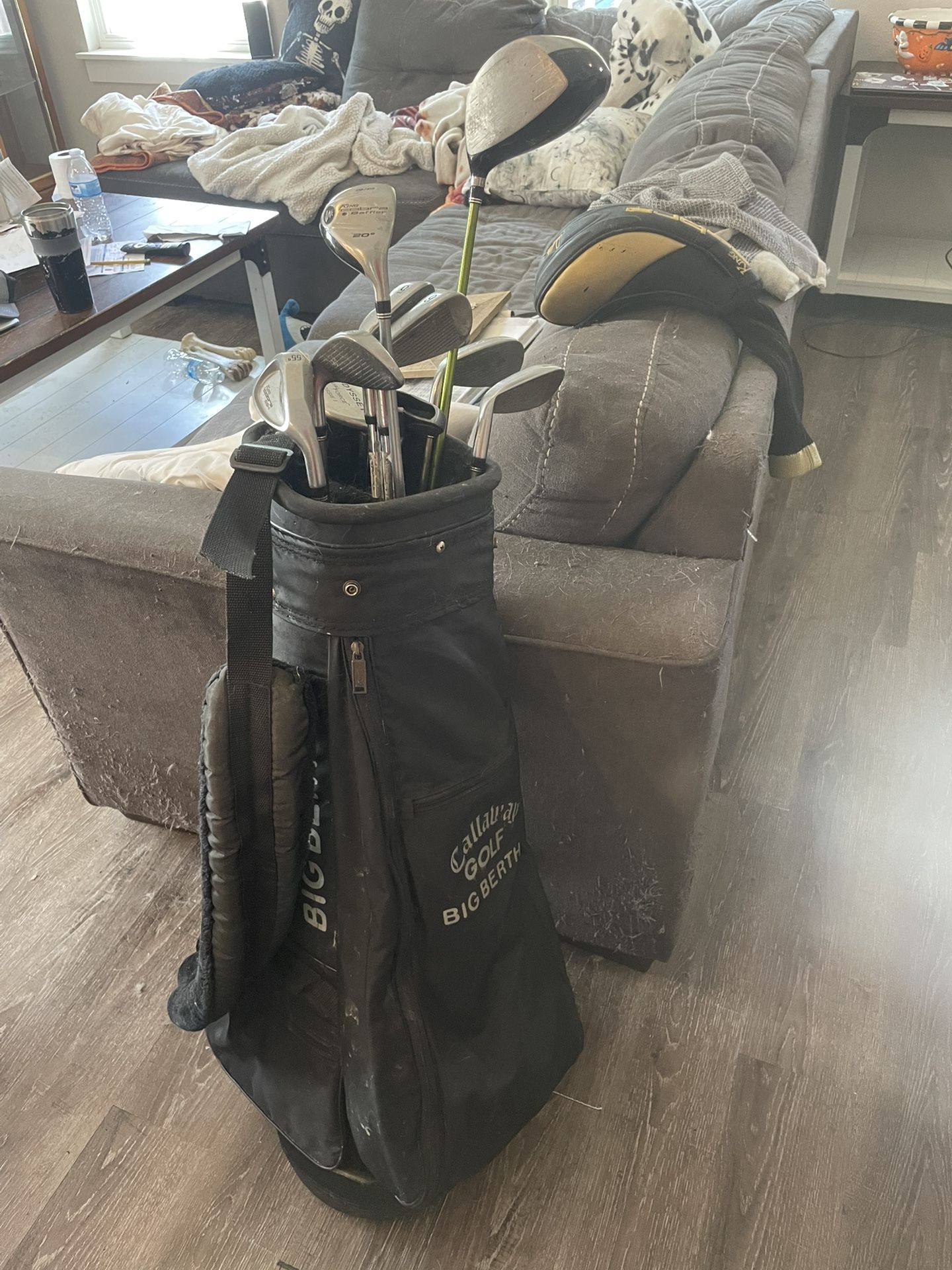Golf Clubs And Golf Bag