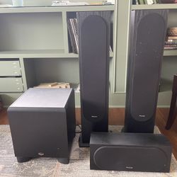 Sound System Pioneer/Klipsch And Yamaha Receiver