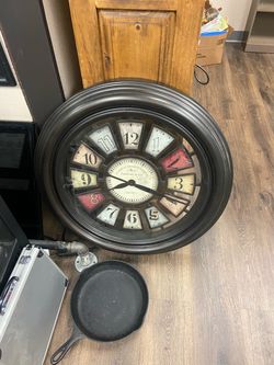 FirsTime & Co. Large Round Wall Clock