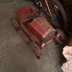 1920s Antique Little Peddle Car 