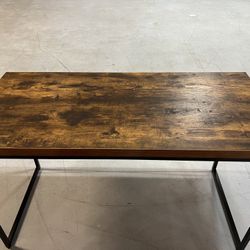NEW💥Wood Desk w/Metal Legs 🔥BIG SALE🔥Everything is 50%OFF🔥