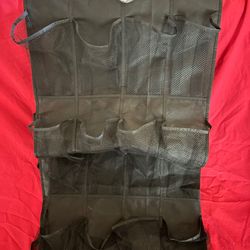 24 Mesh Pockets Space Saver Over The Door Shoe Storage