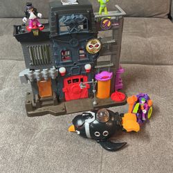 Imagined Batman Villains Lair - Penguin And Joker