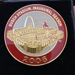 Busch Stadium Inaugural season 2006 pin