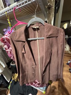 Emporio Armani (made in Italy) Brown  light weight blazer size 8