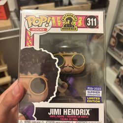 Jim Hendrix Classic Music Funko Pop