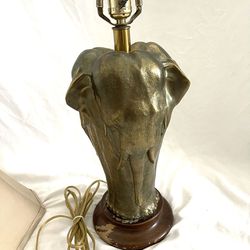 Antique Great Condition Sculptural Brass Table Lamp By Tyndale For Frederick Cooper Lamp Co. Retails From $400-$780. Look at all pictures.