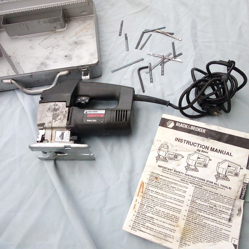 Black & Decker 3157 Industrial Action Jig Saw