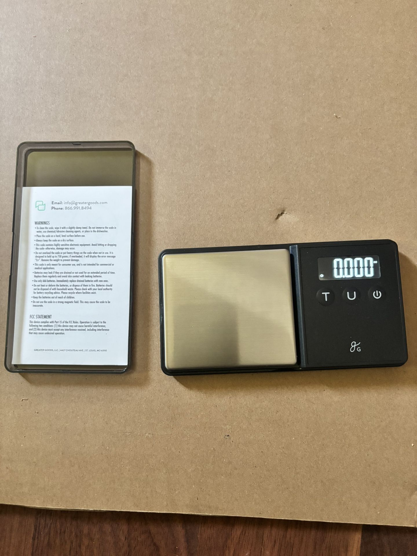 Digital Pocket And Expresso Scale