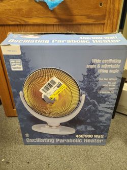 Oscillating parabolic heater