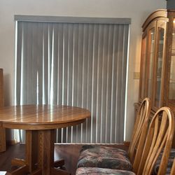 Old cannery Complete Oak Dining Set