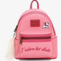Disney Loungefly Marie Aristocats Mini Backpack