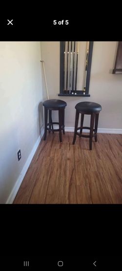 Guinness Bar Mirror and Bar Stools