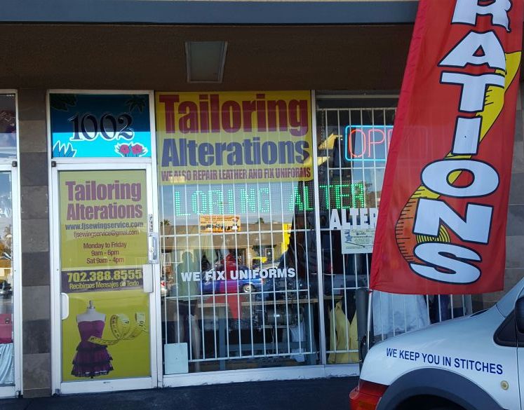 Sewing Services . for tailoring 1106 s. 10th st Las Vegas NV 89106