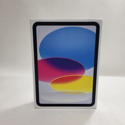 New WiFi Only Apple iPad 10th Gen 64GB BLUE MPQ13LL/A