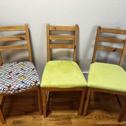3 IKEA Chairs