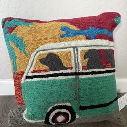 Liora Manne Frontporch Beach Trip Indoor/Outdoor Pillow