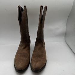 Masterson Boot Co. Brown RB7440 Leather Western Cowboy Boots Women’s Size 11
