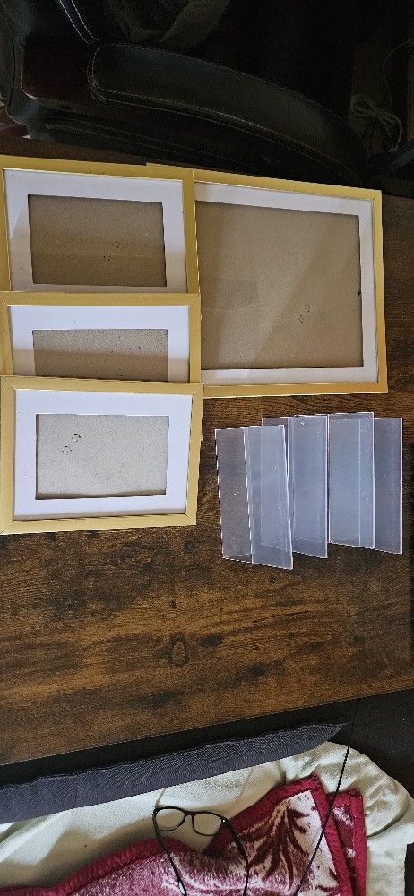 Gold Frames And Clear