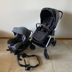 Nuna Triv Stroller with Car Seat