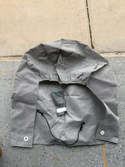 Gray Vehicle Cover with Grommets for trucks