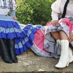 Botas Adelitas Jalisco Blanco