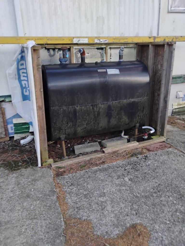 Heating Oil Tank 99% Empty.