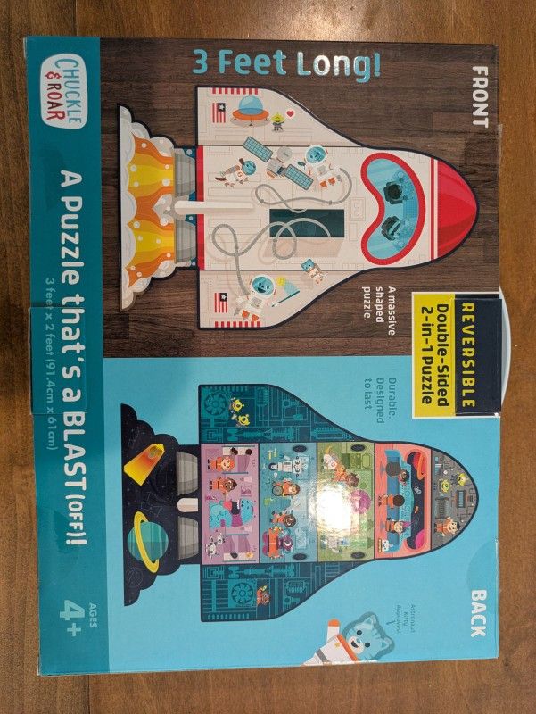 Chuckle & Roar - Floor Puzzle Spaceship Edition