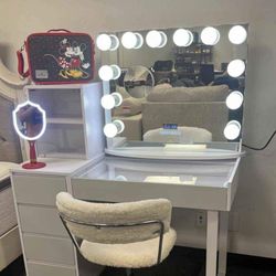 Makeup Excluding Chair 