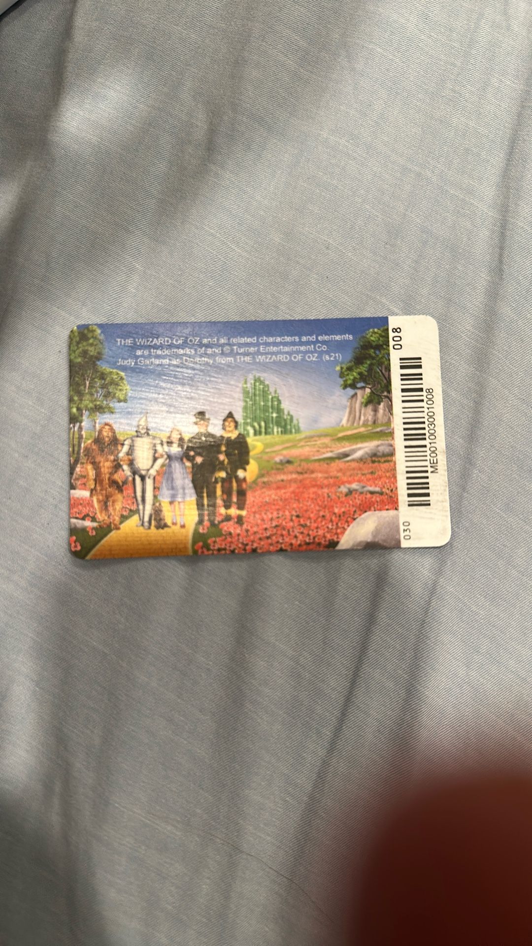 Wizard Of Oz Emerald City Card