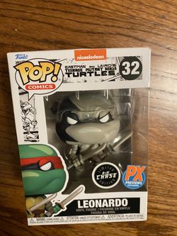 Funko POP! Comics TMNT Leonardo #32 (Chase) PX Previews Exclusive!