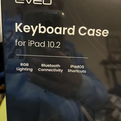 Eveo: Keyboard Case For iPad 10.2
