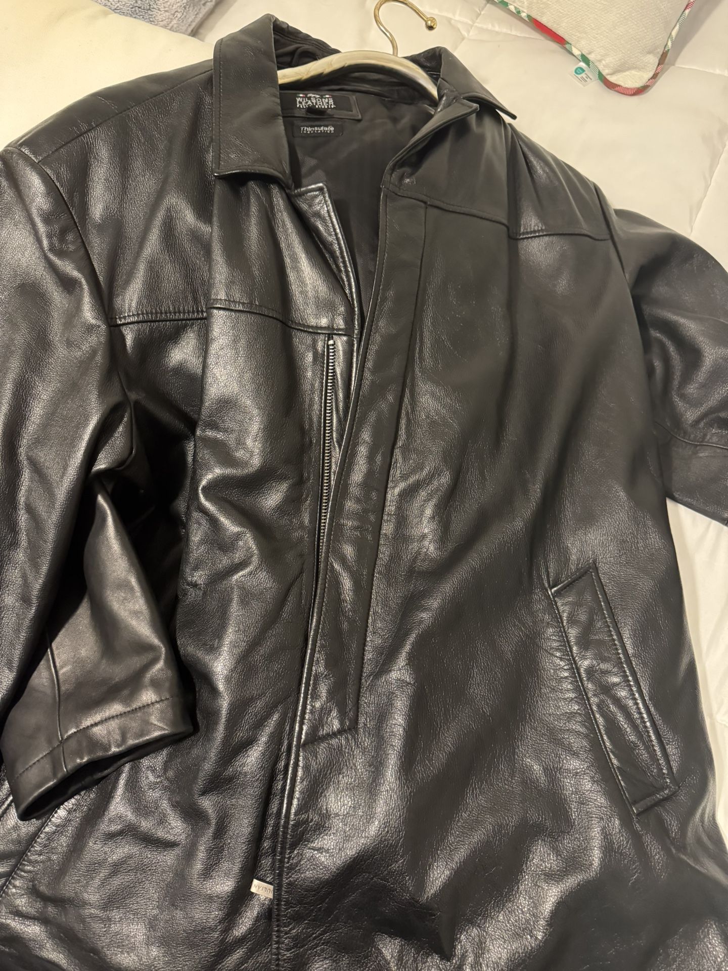 Men’s Leather Jacket XL