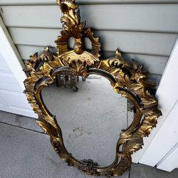 Gold Painted Mirror