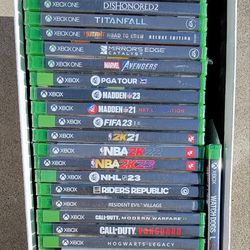 Xbox Series X Xbox One 27-Game Lot - New Sealed - See Photos 