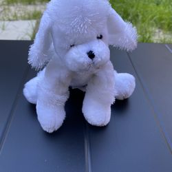Ganz Lil Kinz White Poodle Plush Stuffed Animal Toy No Code