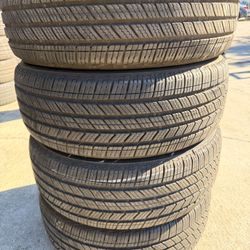235/55r18 Continental Tires En Excelentes Condiciones De Vida Las 4