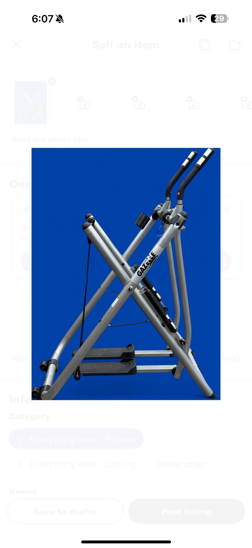 Gazelle Freestyle Crosstrainer – Heavy Duty | Workout Home Gym Fitness