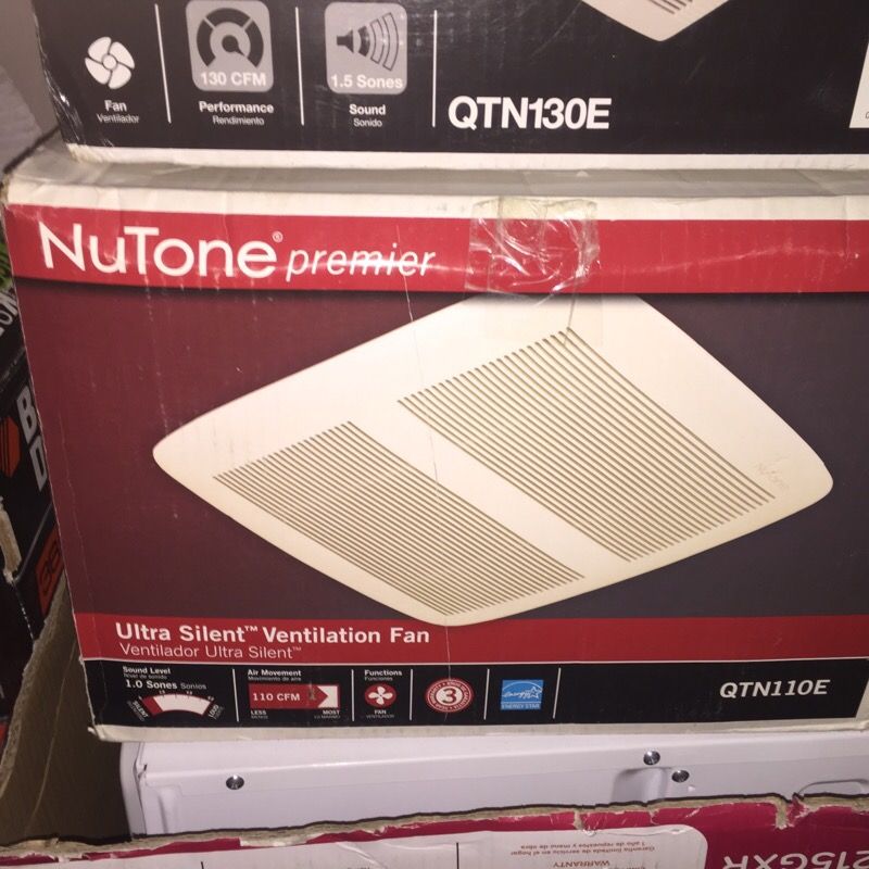 Nutone QTN110E ventilation fan
