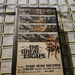 The Great Escape OOP VHS 2-Tape Set Rare War Action Magnetic Video VINTAGE VHS