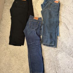 Levi’s Pants-501, 505, 559,514