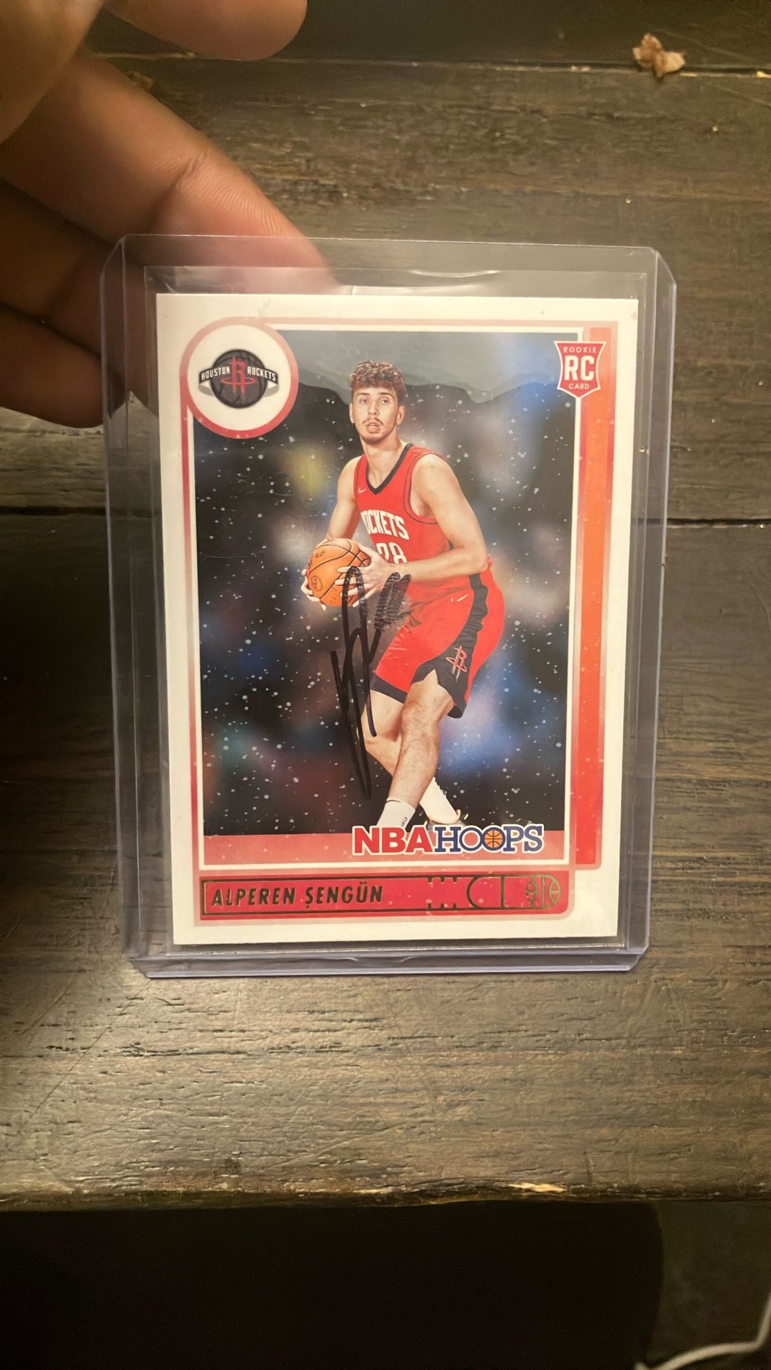 Jalen green and Alperen Sengun Signed rookie card