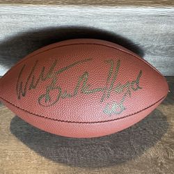 Autographed Spalding Leather Football 
