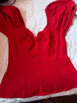 Micheline Pitt Vixen Peasant Top